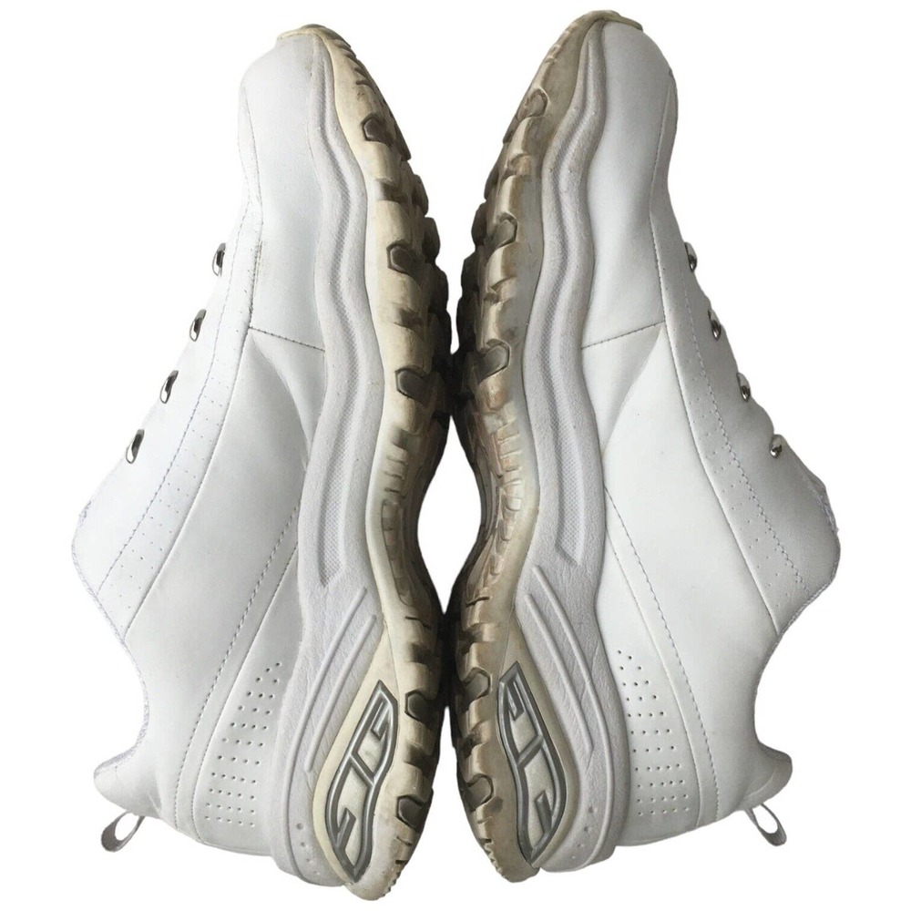 Skechers Sport Premium Premix Leather Slip On Sneaker SN1704 Womens White 10 - Picture 2 of 10